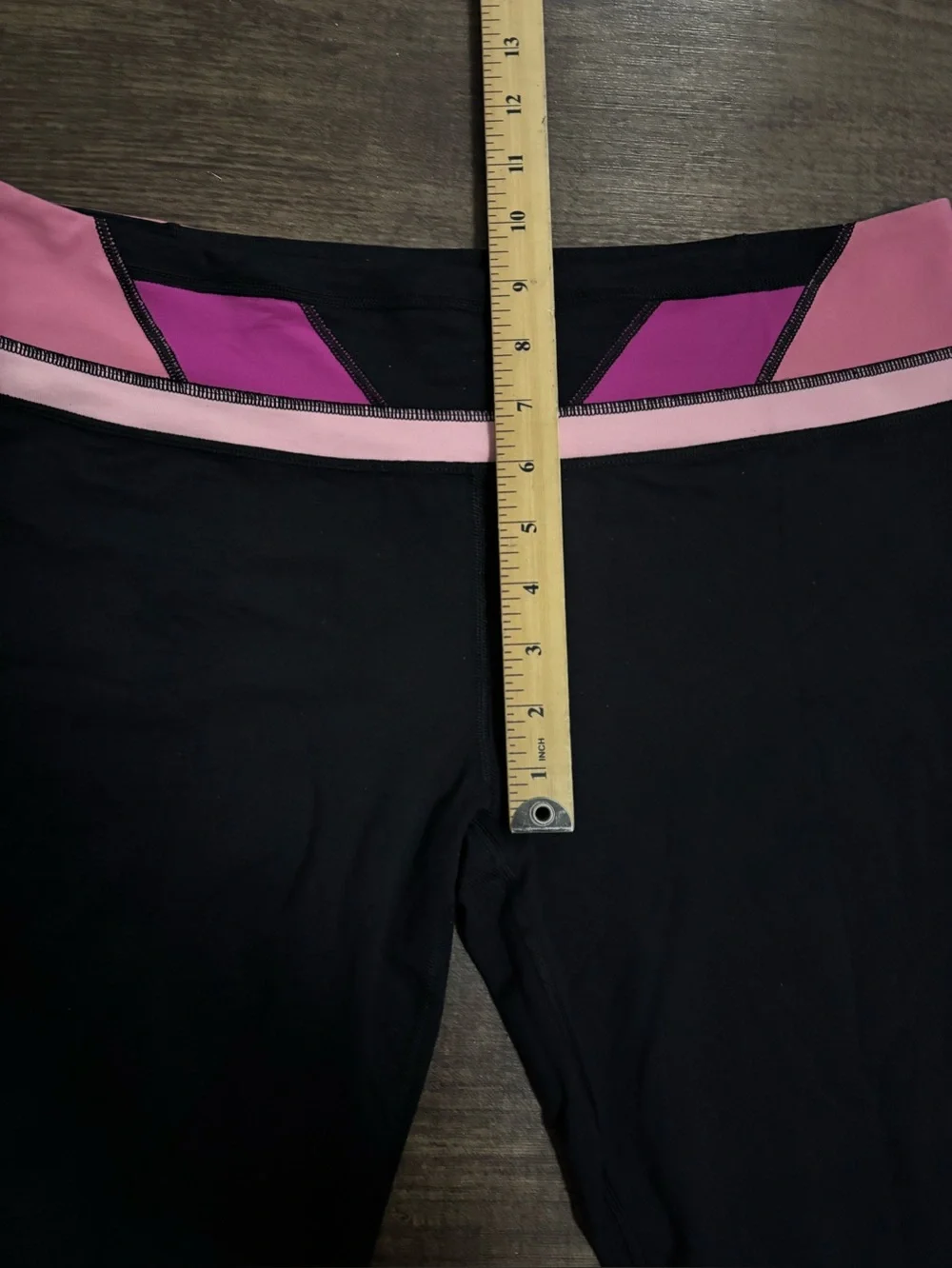 Lululemon Women’s Reversible Yoga Flare Athletic Stretch Pants Size 12